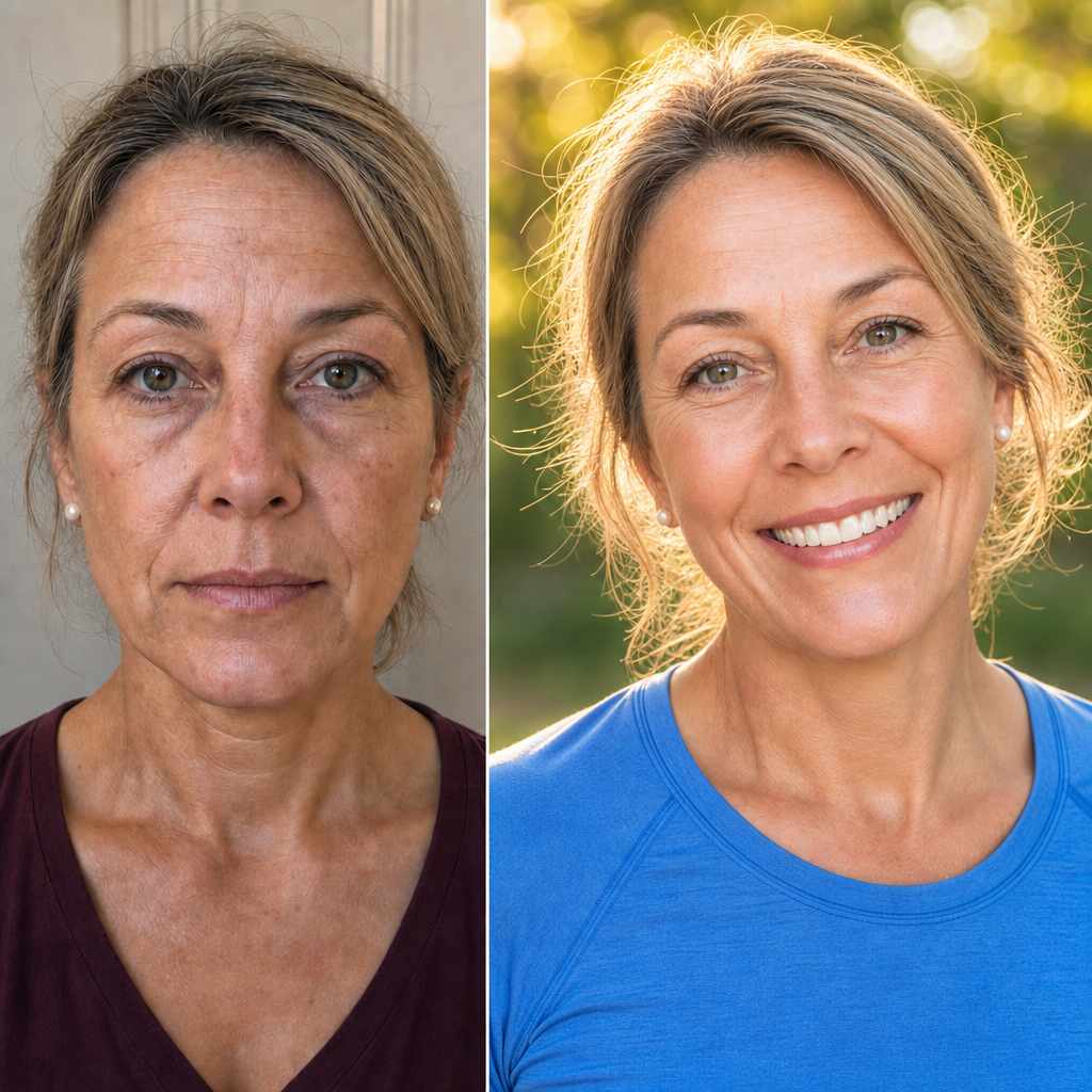 Real before and after results from Elevated Health Rx NAD+ therapy